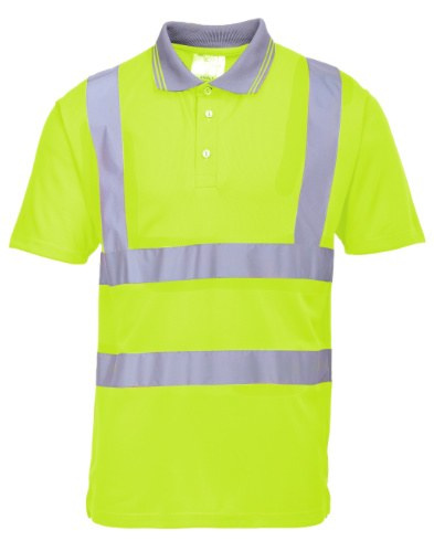 Koszulka robocza ostrzegawcza polo z taśmami odblaskowymi Portwest S477 Koszulka robocza ostrzegawcza polo z taśmami odblaskowymi Portwest S477