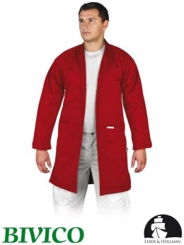 fartuch ochronny LH-COATER Leber&Hollman czerwony