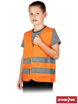 Reis KOS-KIDS kamizelka odblaskowa dla dzieci - ostrzegawcza kamizelka dziecięca