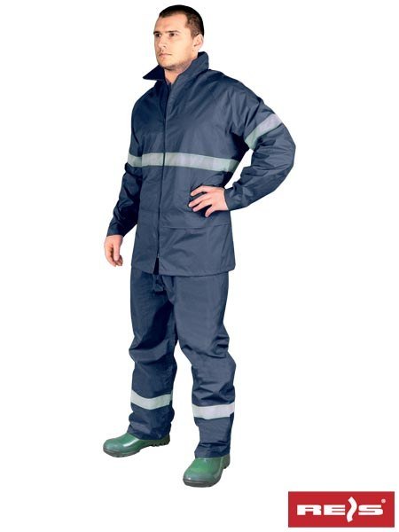 Reis KPL-RAINER ubranie przeciwdeszczowez pasami odblaskowymi komplet przeciwdeszczowy Reis KPL-RAINER ubranie przeciwdeszczowez pasami odblaskowymi komplet przeciwdeszczowy