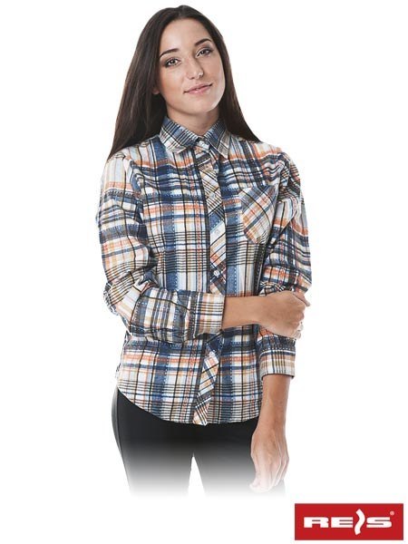 KFL Reis damska koszula flanelowa robocza bhp KFL Reis damska koszula flanelowa robocza bhp