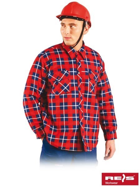 KFWIN Reis  ocieplana koszula flanelowa robocza bhp KFWIN Reis  ocieplana koszula flanelowa robocza bhp