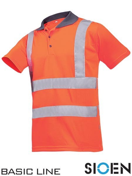koszulka polo ostrzegawcza SI-GENGA SIOEN czerwona koszulka polo ostrzegawcza SI-GENGA SIOEN czerwona