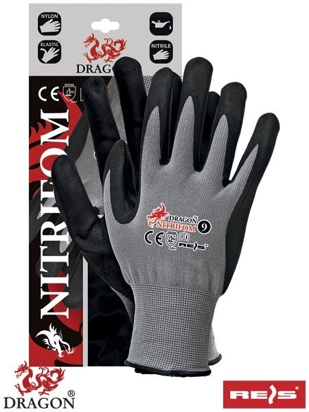 RĘKAWICE ROBOCZE POWLEKANE NITRYLEM REIS NA MAGAZYN DO SERWISU DO SMARÓW I OLEJU RĘKAWICE ROBOCZE POWLEKANE NITRYLEM REIS NA MAGAZYN DO SERWISU DO SMARÓW I OLEJU