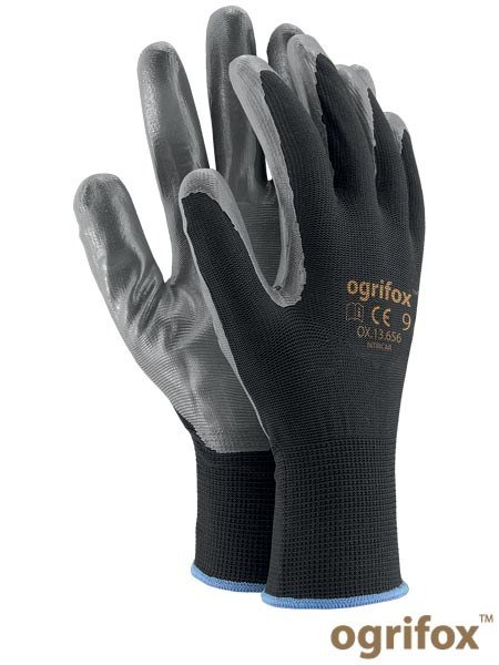 RĘKAWICE ROBOCZE POWLEKANE NITRYLEM OX-NITRICAR OX.13.656 NA MAGAZYN DO SERWISU DO SMARÓW I OLEJU RĘKAWICE ROBOCZE POWLEKANE NITRYLEM OX-NITRICAR OX.13.656 NA MAGAZYN DO SERWISU DO SMARÓW I OLEJU