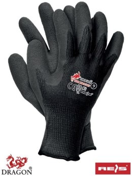Reis Dragon RDR rękawice robocze budowlane powlekne gumą