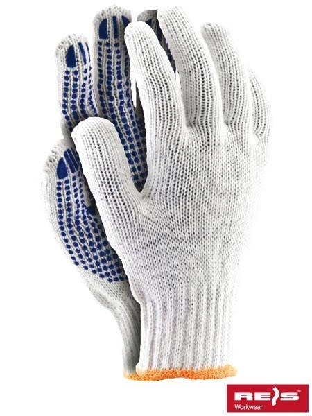 RĘKAWICE OCHRONNE RDZN600 JEDNOSTRONNIE NAKRAPIANE PVC RĘKAWICE OCHRONNE RDZN600 JEDNOSTRONNIE NAKRAPIANE PVC