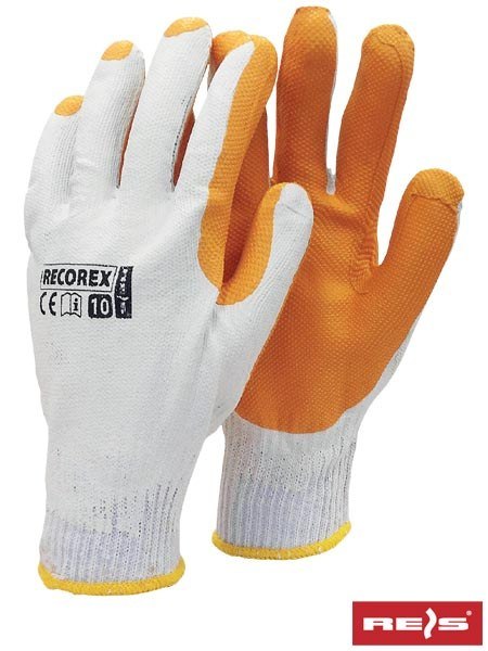 Reis RECOREX budowlane rekawice robocze powlekane gumą tanie Reis RECOREX budowlane rekawice robocze powlekane gumą tanie
