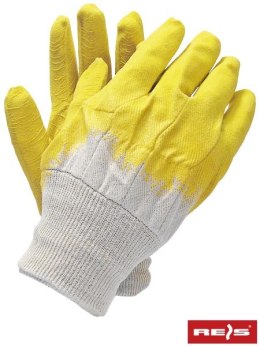 Reis RGS grip rękawice robocze budowlane powlekane gumą