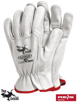 Reis RLCSWLUX rękawice robocze skórzane budowlane