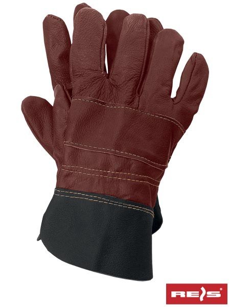 Reis RLCS skórzane rękawice robocze budowlane