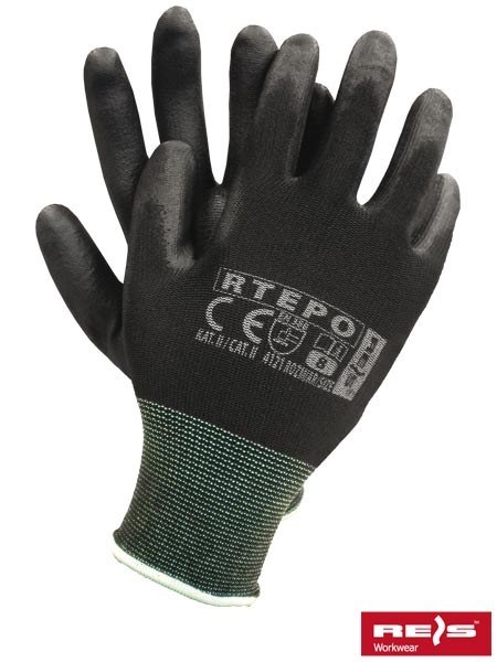 RĘKAWICE ROBOCZE POWLEKANE POLIURETANEM RTEPO REIS RĘKAWICE ROBOCZE POWLEKANE POLIURETANEM RTEPO REIS