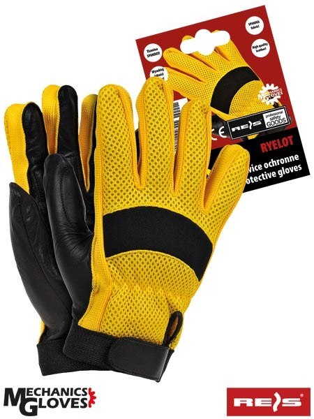 Reis RYELOT rękawice robocze monterskie  kozia skóra Reis RYELOT rękawice robocze monterskie  kozia skóra