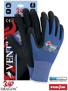 Reis Venstis Coolmax rękawice robocze oddychające olejoodporne powlekane