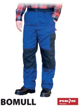 Reis Bomull-T ochronne spodnie robocze do pasa bawełna 100%