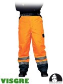 spodnie robocze do pasa ocieplane LH-VIBETRO Leber&Hollman pomarańczowe spodnie robocze do pasa ocieplane LH-VIBETRO Leber&Hollman pomarańczowe