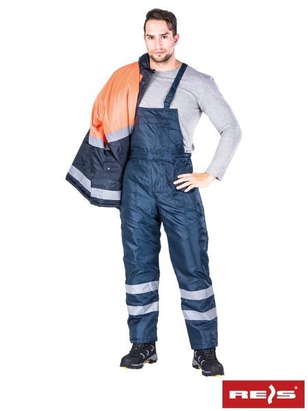 Reis S-Winter-STR spodnie robocze ogrodniczki ocieplane Reis S-Winter-STR spodnie robocze ogrodniczki ocieplane