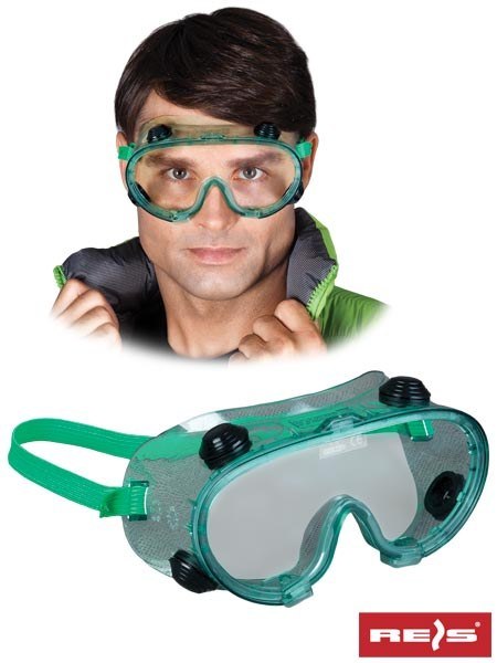 Reis GOG-CHEMFOG gogle ochronne przed kroplami substancji chemicznych Reis GOG-CHEMFOG gogle ochronne przed kroplami substancji chemicznych