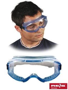 Reis GOG-SAMURITO nieparujące gogle ochronne Antifog z poliwęglanu