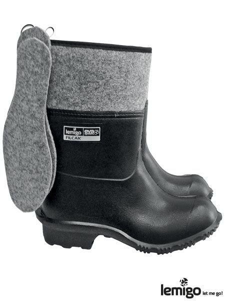 Lemigo BDFILCAK buty robocze ocieplane - gumofilce z tworzywa EVA Lemigo BDFILCAK buty robocze ocieplane - gumofilce z tworzywa EVA