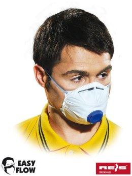 Reis MAS-F-FFP2V półmaska ochronna przeciwpyłowa FFP2 z zaworkiem