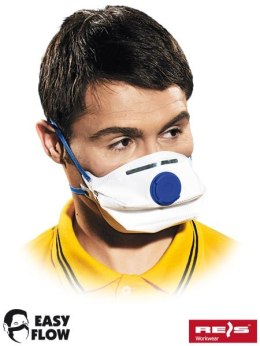 Reis MAS-W-FFP2V ochronna półmaska przeciwpyłowa FFP2 z zaworkiem