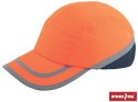 PRZEMYSŁOWY HEŁM LEKKI BUMPCAPFLUO CZAPKA OCHRONNA ANTYSKALPOWA ODBLASKOWA PRZEMYSŁOWY HEŁM LEKKI BUMPCAPFLUO CZAPKA OCHRONNA ANTYSKALPOWA ODBLASKOWA