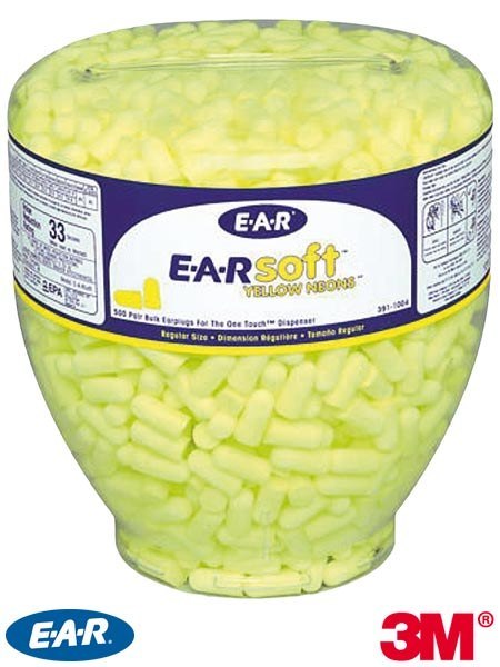 WKŁADKI PRZECIWHAŁASOWE 3M-EARSOFT-PD02