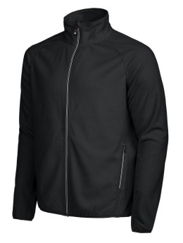 BLACK POLAR ROBOCZY SPORTOWY REKLAMOWY MELTON FULL ZIP D.A.D. CZARNY