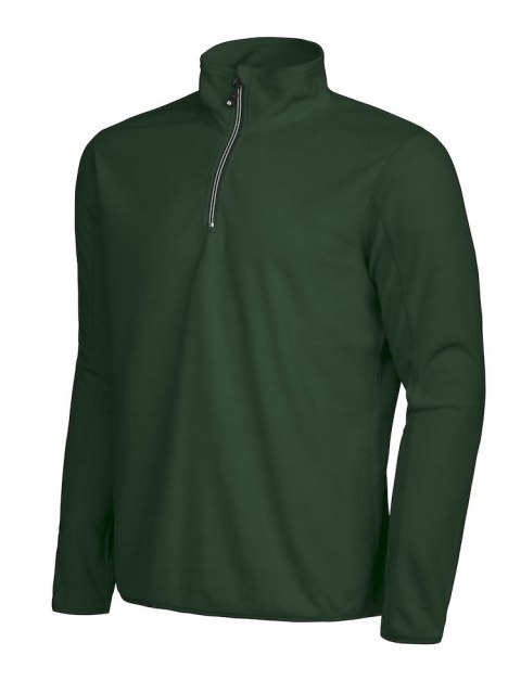 DARK GREEN MELTON HALF ZIP BLUZA POLAROWA 3/4 CIEMNO ZIELONA DARK GREEN MELTON HALF ZIP BLUZA POLAROWA 3/4 CIEMNO ZIELONA