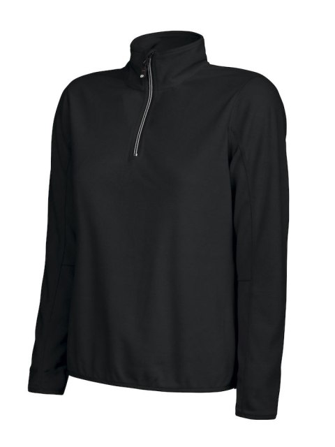 BLACK POLAR MELTON LADY HALF ZIP BLUZA POLAROWA DAMSKA POLAR DAMSKI CZARNA BLACK POLAR MELTON LADY HALF ZIP BLUZA POLAROWA DAMSKA POLAR DAMSKI CZARNA