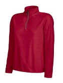 RED POLAR MELTON LADY HALF ZIP BLUZA POLAROWA DAMSKA POLAR DAMSKI CZERWONA RED POLAR MELTON LADY HALF ZIP BLUZA POLAROWA DAMSKA POLAR DAMSKI CZERWONA