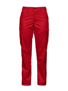 2519 SPODNIE ROBOCZE DO PASA DAMSKIE PROJOB SPODNIE ROBOCZE PROJOB CZERWONE RED - 35