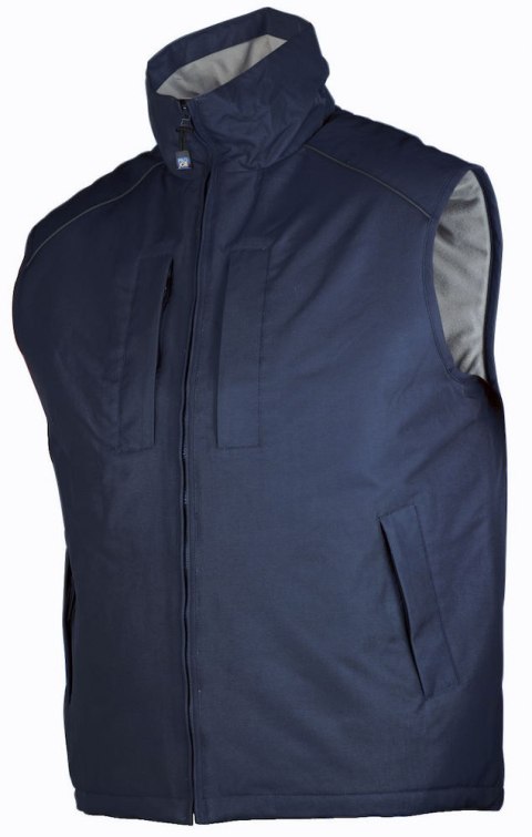 NAVY - 58 2718 BEZRĘKAWNIK KAMIZELKA ROBOCZA GRANATOWA NAVY - 58 2718 BEZRĘKAWNIK KAMIZELKA ROBOCZA GRANATOWA