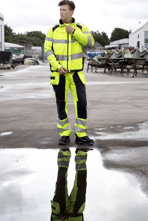 SPODNIE ROBOCZE DO PASA HV KLASA 2 ODBLASKOWE Z PASAMI 6506 PROJOB SPODNIE ROBOCZE DO PASA HV KLASA 2 ODBLASKOWE Z PASAMI 6506 PROJOB