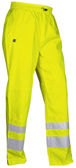 6566 SPODNIE FUNKCJONALNE HV KLASA 2 SPODNIE ROBOCZE ODBLASKOWE Z PASAMI PROJOB Yellow - 10