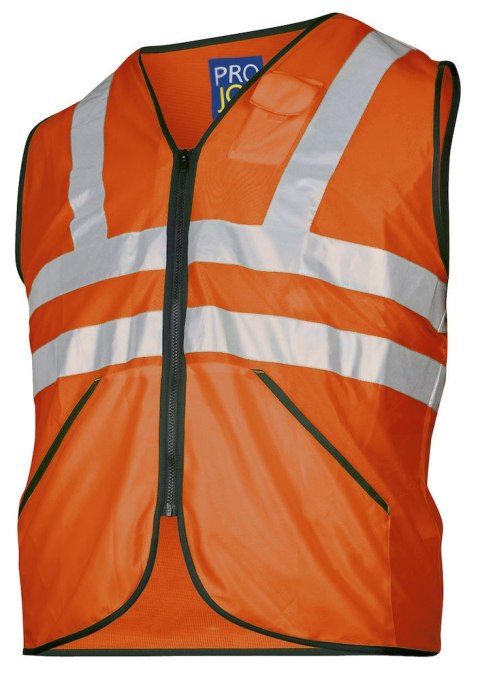 ProJob Orange -17 6702 KAMIZELKA ODBLASKOWA OSTREZGAWCZA PROFESJONALNA HV KLASA 3 POMARAŃCZOWA ProJob Orange -17 6702 KAMIZELKA ODBLASKOWA OSTREZGAWCZA PROFESJONALNA HV KLASA 3 POMARAŃCZOWA