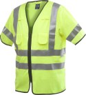 Yellow - 10 6707 KAMIZELKA ODBLASKOWA OSTRZEGAWCZA PROJOB KLASA 3 ŻÓŁTA Yellow - 10 6707 KAMIZELKA ODBLASKOWA OSTRZEGAWCZA PROJOB KLASA 3 ŻÓŁTA