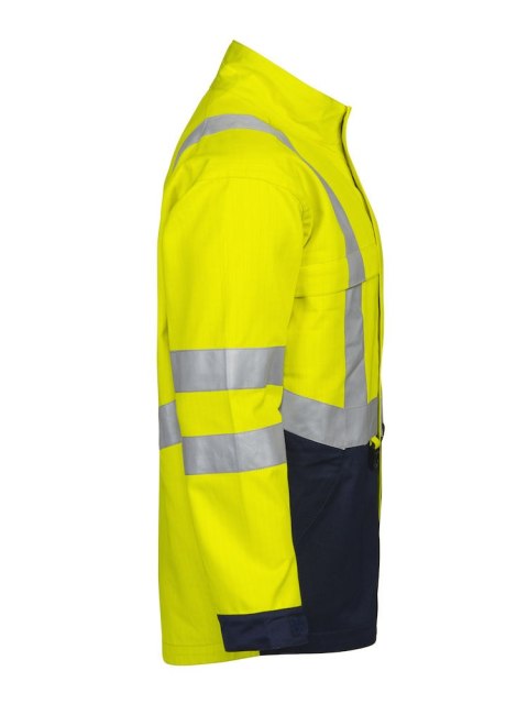 8402 KURTKA Z OCHRONĄ 5W1 OSTRZEGAWCZA KURTKA ROBOCZA PROJOB NA BUDOWĘ I DLA DROGOWCÓW