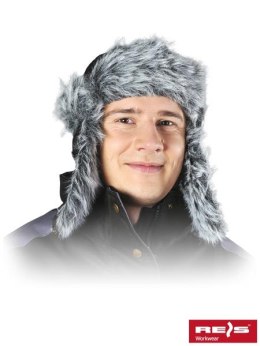 CZAPKA DRELICHOWA - OCIEPLANA CZOPAPA-PUCH REIS