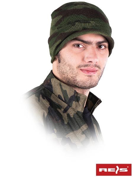 CZAPKA ROBOCZA OCIEPLANA Z DASZKIEM CZBAT REIS