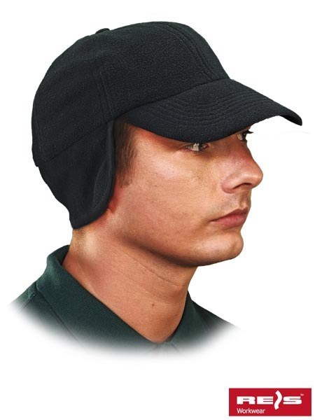 Czapka ochronna Reis CZOPOLAR z daszkiem polarowa