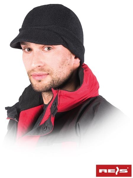 CZAPKA ROBOCZA OCIEPLANA Z DASZKIEM CZBAS REIS