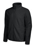 BLACK POLAR SPORTOWY REKLAMOWY WARREN FULL ZIP D.A.D. CZARNY