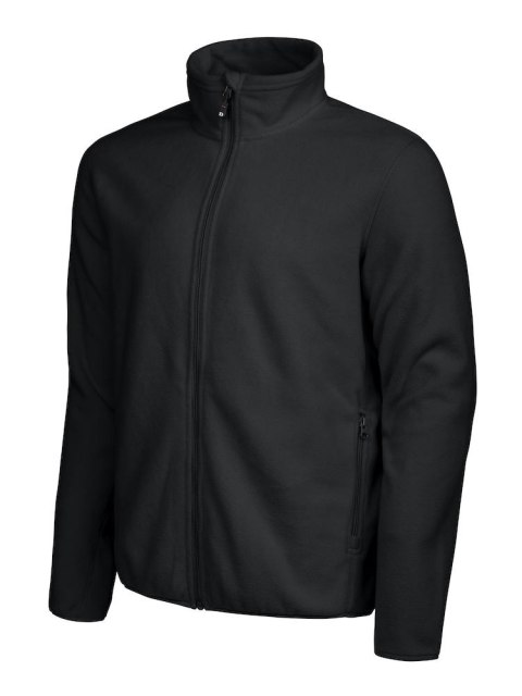 BLACK POLAR SPORTOWY REKLAMOWY WARREN FULL ZIP D.A.D. CZARNY