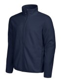 NAVY POLAR SPORTOWY REKLAMOWY WARREN FULL ZIP D.A.D. GRANATOWY