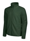 DARK GREEN POLAR SPORTOWY REKLAMOWY WARREN FULL ZIP D.A.D. ZIELONY