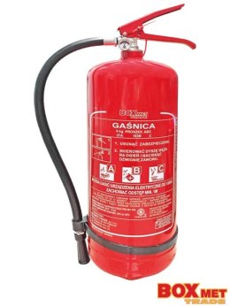 GAŚNICA PROSZKOWA 6 KG BX-GP-6XABC-O