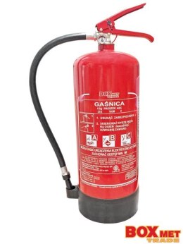 GAŚNICA PROSZKOWA 6 KG BX-GP-6XABC-P-E