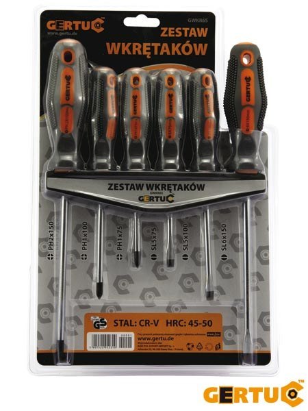 ZESTAW WKRĘTAKÓW GWKR6S ZESTAW WKRĘTAKÓW GWKR6S